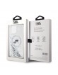 Karl Lagerfeld iPhone 12 / 12 Pro Case MagSafe Cover K + C Transparent