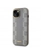 DKNY iPhone 15 Case MagSafe Checkered Pattern Beige