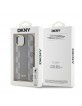 DKNY iPhone 15 Case MagSafe Checkered Pattern Beige