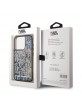 Karl Lagerfeld iPhone 15 Pro Max Hülle Case Liquid Glitter Schwarz