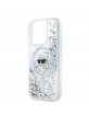 Karl Lagerfeld iPhone 15 Pro Max Hülle MagSafe Case Karl Transparent