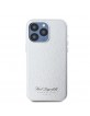 Karl Lagerfeld iPhone 15 Pro Case Grained Hotel RSG Gray