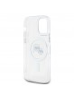 Karl Lagerfeld iPhone 12 Pro/12 Hülle Case K+C MagSafe Metal Frame Transparent