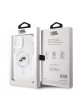 Karl Lagerfeld iPhone 12 Pro/12 Hülle Case K+C MagSafe Metal Frame Transparent