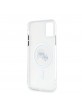 Karl Lagerfeld iPhone 11 Hülle Case K+C MagSafe Metal Frame Transparent