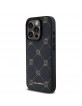 Karl Lagerfeld iPhone 15 Pro Case Karl Heads Pattern Magsafe Black