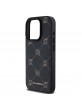 Karl Lagerfeld iPhone 15 Pro Case Karl Heads Pattern Magsafe Black