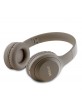 Guess Bluetooth 5.3 Over Ear Headphones Classic Metal Logo Brown