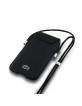 Lacoste Telefon Tasche Iconic Petit Pique XL Schwaz