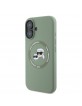 Karl Lagerfeld iPhone 16 Case MagSafe K&CH Heads Green