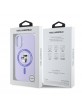 Karl Lagerfeld iPhone 16 Case MagSafe Karl & Choupette Silicone Purple