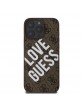 Guess iPhone 16 Pro Max Case MagSafe 4G Big Love Brown