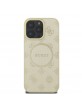 Guess iPhone 16 Pro Hülle Case MagSafe Peony Gold