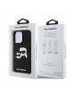 Karl Lagerfeld iPhone 16 Pro Max Hülle Case MagSafe K & CH Heads Schwarz