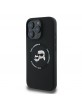 Karl Lagerfeld iPhone 16 Pro Case MagSafe K&CH Heads Black