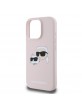 Karl Lagerfeld iPhone 16 Pro Max Hülle Case MagSafe K&CH Heads Rosa Pink