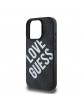 Guess iPhone 16 Pro Max Hülle Case MagSafe 4G Big Love Schwarz