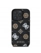 Guess iPhone 16 Pro Hülle Case MagSafe 4G Peony Schwarz