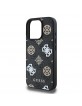 Guess iPhone 16 Pro Case MagSafe 4G Peony Black