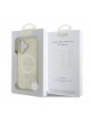 Guess iPhone 16 Case MagSafe Peony Gold