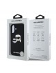 Karl Lagerfeld iPhone 16 Hülle Case Silikon Double Heads MagSafe Schwarz