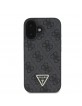 Guess iPhone 16 Hülle Case Strass Kristallen Schwarz