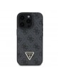 Guess iPhone 16 Pro Case Rhinestone Crystals Black