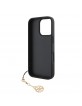 Guess iPhone 16 Pro Max Hülle Case 4G Charm Grau