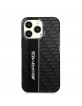 AMG Mercedes iPhone 13 Pro Case Carbon Pattern Black