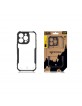 Tactical iPhone 16 Pro Case Quantum Stealth Clear Black