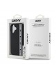 DKNY iPhone 16 Case 3D Rubber Repeat Logo Black