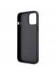 Karl Lagerfeld iPhone 12 / 12 Pro Case Saffiano Karl Choupette Black