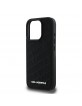 Karl Lagerfeld iPhone 16 Pro Max Case Quilted Pattern Black