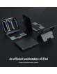 Nillkin iPad Pro 13 2024 Tablet Case Keyboard Book Case Backlit
