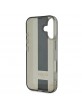 Guess iPhone 16 Case Middle 4G Stripe Black