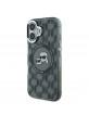 Karl Lagerfeld iPhone 16 Hülle Case K & CH Heads MagSafe Monogram Schwarz