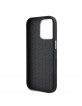 BMW iPhone 16 Pro Case M Kevlar Metal Logo Black