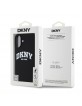 DKNY iPhone 16 Case MagSafe Silicone Arch Logo Black