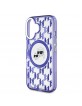 Karl Lagerfeld iPhone 16 Case K & CH Heads MagSafe Monogram Purple