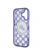 Karl Lagerfeld iPhone 16 Case K & CH Heads MagSafe Monogram Purple