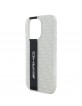 AMG Mercedes iPhone 16 Pro Max Case Carbon Pattern White