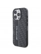 AMG Mercedes iPhone 16 Pro Hülle Case Carbon Pattern Schwarz