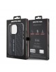 AMG Mercedes iPhone 16 Pro Hülle Case Carbon Pattern Schwarz