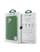 Lacoste iPhone 16 Plus MagSafe Case Iconic Petit Pique Woven Green