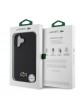 Lacoste iPhone 16 Plus Case MagSafe Iconic Petit Pique Woven Black