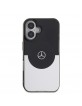 Mercedes iPhone 16 Hülle Case Double Layer MagSafe Schwarz / Silber