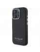 Karl Lagerfeld iPhone 16 Pro Hülle Case Grained Hotel RSG Schwarz