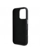 Karl Lagerfeld iPhone 16 Pro Case Grained Hotel RSG Black