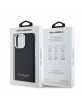 Karl Lagerfeld iPhone 16 Pro Case Grained Hotel RSG Black