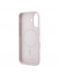 Karl Lagerfeld iPhone 16 Hülle Case MagSafe K & CH Rosa Pink